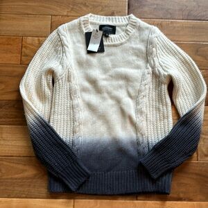 NWT Banana Republic Limited Edition tie dye cable knit sweater.